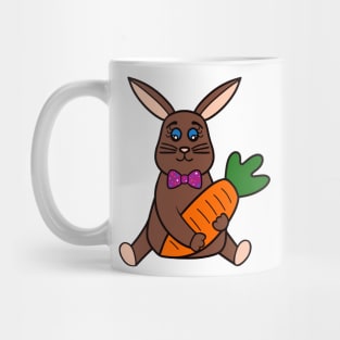 CUTE Easter Bunny Carrot - Easter Bunny Rabbit Painting Mug